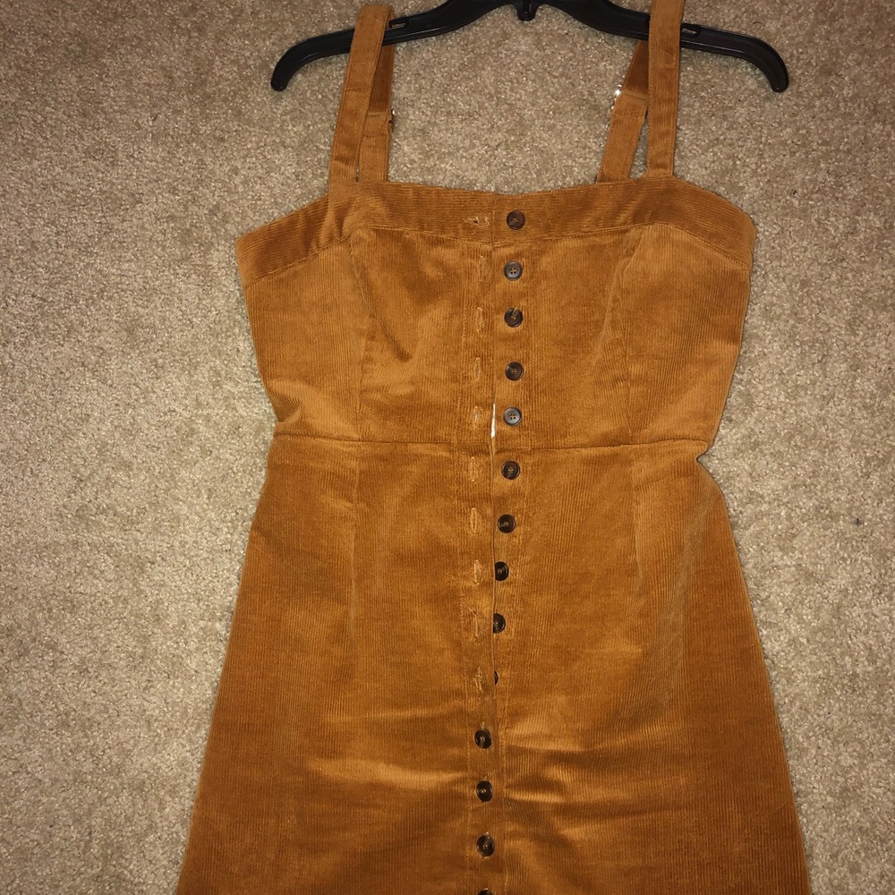 Suede brown Tillys dress